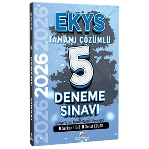 Dizgi Kitap 2026 MEB EKYS M�d�r ve M�d�r Yard�mc�l��� 5 Deneme ��z�ml� - Serkan Tigit, Sedat �olak Dizgi Kitap