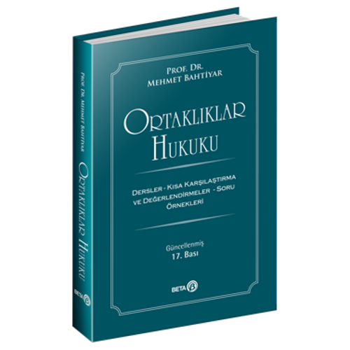 Beta Yaynevi Ortaklklar Hukuku (Mehmet Bahtiyar)