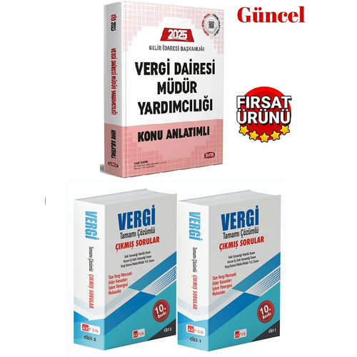 Data Yay�nlar� 2025 Vergi Dairesi M�d�r Yard�mc�l��� Konu Anlat�ml�+��km�� Sorular 3 K�TAP