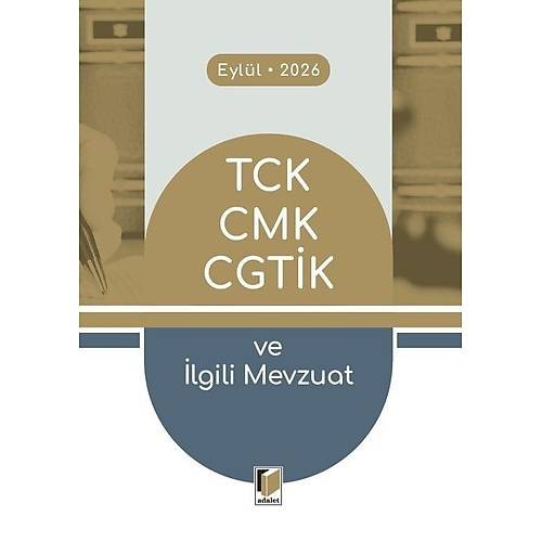 Adalet Yay�nevi TCK CMK CGT�K ve �lgili Mevzuat (Cep Kitab�) G�rsel Yalva�