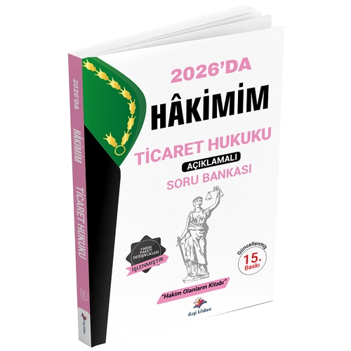Dizgi Kitap 2026 Hakimlik Hakimim Ticaret Hukuku Soru Bankas� - Serhat G�ven Dizgi Kitap