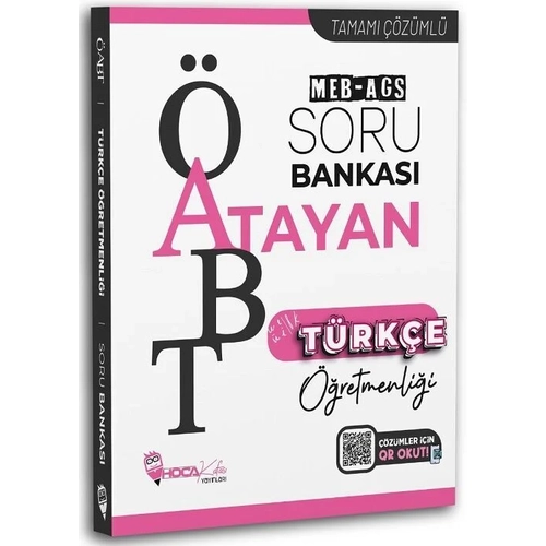 Hoca Kafas� 2026 �ABT MEB-AGS T�rk�e ��retmenli�i Atayan Soru Bankas� ��z�ml� Hoca Kafas� Yay�nlar�