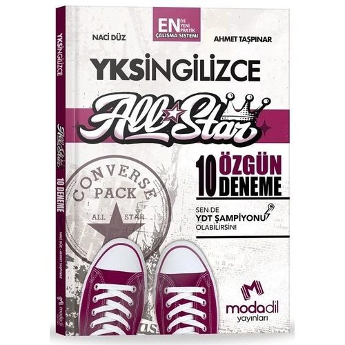 Modadil YKSD�L YDT �ngilizce All Star 10 �zg�n Deneme Modadil Yay�nlar�