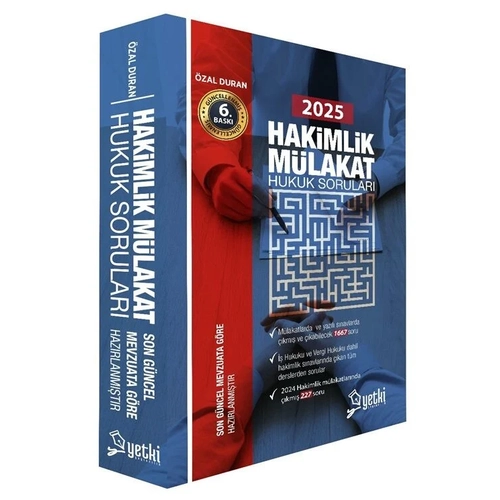 Yetki Yaynlar Hakimlik Mlakat Hukuk Sorular zal Duran Yetki Yaynlar 2025