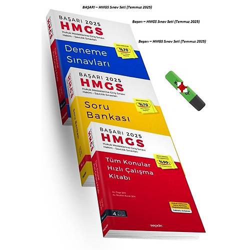 Se�kin Yay�nevi Ba�ar� � HMGS S�nav Seti 3'l� (Temmuz 2025) �zge �en,�brahim Burak �en