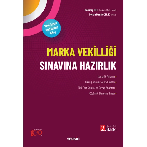 Sekin Yaynevi Marka Vekillii Snavna Hazrlk (Yeni Snav Sistemine Gre) Baturay Ulu,Gonca Baak elik