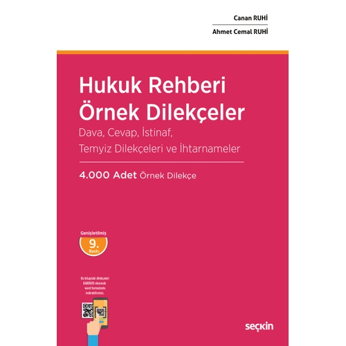 Se�kin Yay�nevi Hukuk Rehberi �rnek Dilek�eler(Canan Ruhi-Ahmet Cemal Ruhi)