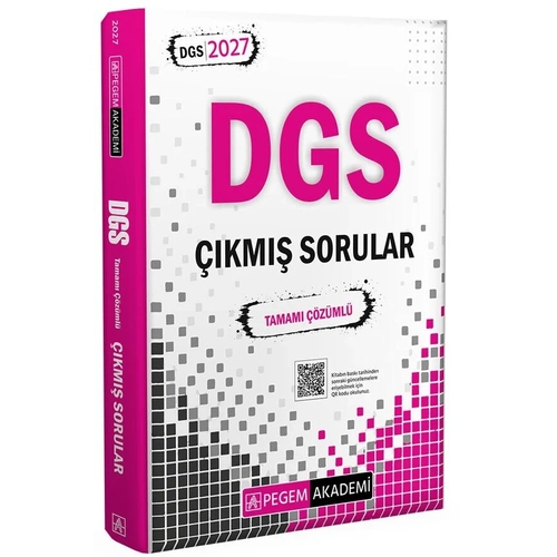 Pegem 2027 DGS ��km�� Sorular ��z�ml� Pegem Akademi Yay�nlar�