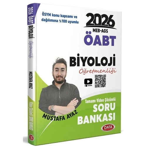 Data 2026 ABT MEB-AGS Biyoloji retmenlii Soru Bankas zml - Mustafa Ayaz Data Yaynlar