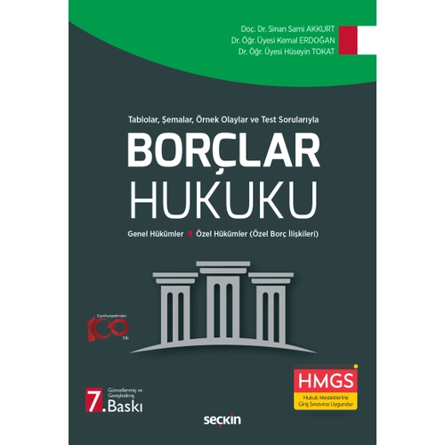 Sekin Yaynevi Borlar Hukuku (Hseyin Tokat-Kemal Erdoan-Sinan Sami Akkurt)