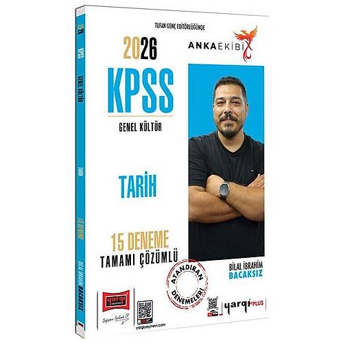 Yarg 2026 KPSS Tarih 15 Deneme zml Anka Ekibi - Bilal brahim Bacaksz Yarg Yaynlar