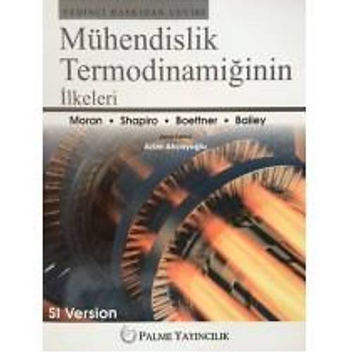 Palme Yaynevi Mhendislik Termodinamiinin lkeleri