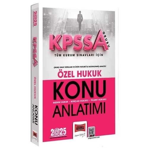 Yarg� Yay�nlar� 2025 KPSS-A Grubu T�m Kurum S�navlar� ��in �zel Hukuk Konu Anlat�m�