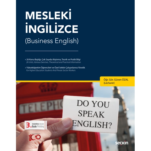 Sekin Yaynevi Mesleki ngilizce (Business English) Gven zal