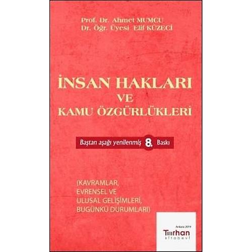 Turhan Kitabevi nsan Haklar ve Kamu zgrlkleri Kavramlar (Ahmet Mumcu)