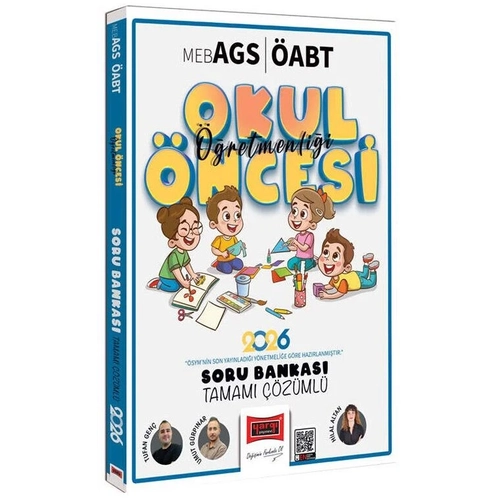 Yarg� 2026 �ABT MEB-AGS Okul �ncesi ��retmenli�i Soru Bankas� ��z�ml� Yarg� Yay�nlar�