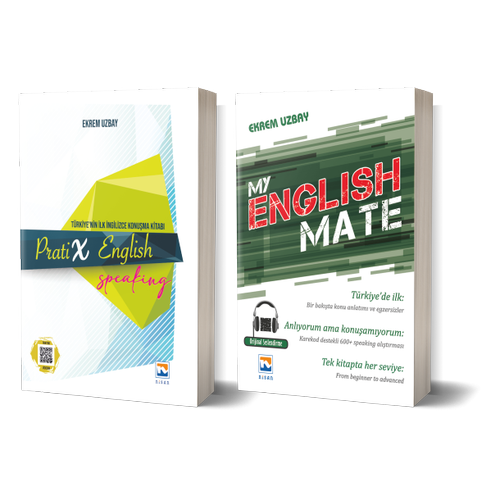 PratiX English Speaking + My English Mate Ekrem Uzbay Nisan Kitabevi Yaynlar