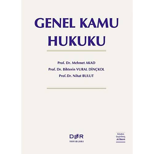 Der Yaynlar Genel Kamu Hukuku Ciltli-Mehmet Akad