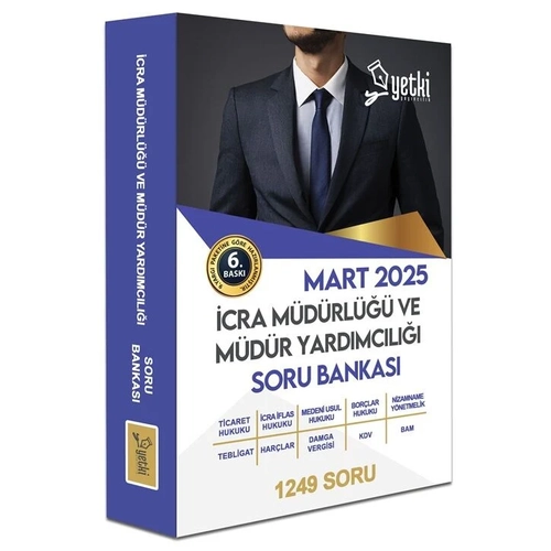 Yetki Yay�nlar� 2025 �cra M�d�rl��� ve Yard�mc�l��� S�nav� Soru Bankas�