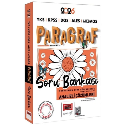Yarg 2026 KPSS MEB-AGS ALES DGS YKS Paragraf Soru Bankas zml Papatya Serisi Yarg Yaynlar