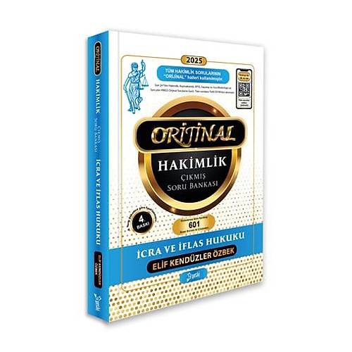 Yetki Yay�nlar� 2025 Orijinal Hakimlik �cra �flas Usul Hukuku ��km�� Soru Bankas�