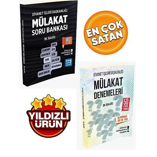 2023 Diyanet leri Bakanl Mlakat Soru Bankas ve 50 Deneme Seti- sa ATCI