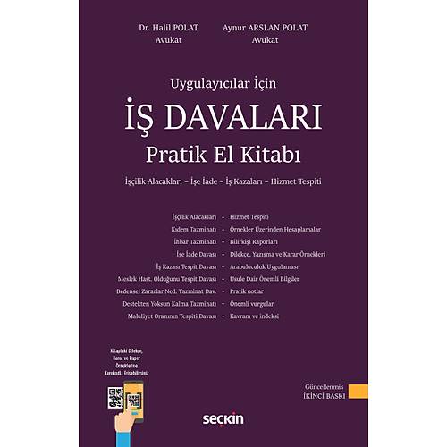 Se�kin Yay�nevi �� Davalar� Pratik El Kitab� (Halil Polat) Halil Polat