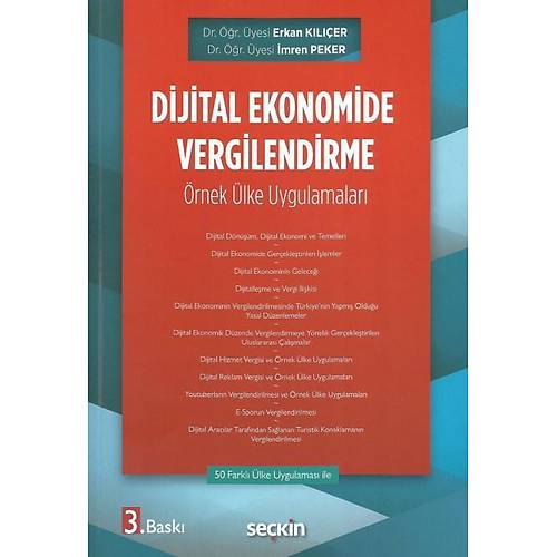 Sekin Yaynclk Dijital Ekonomide Vergilendirme rnek lke Uygulamalar Erkan Kler