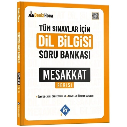 KR Akademi YKS TYT KPSS Dil Bilgisi Me�akkat Soru Bankas� - Deniz Bozkurt KR Akademi Yay�nlar�