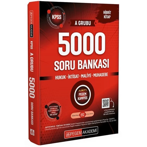 Pegem Yaynlar 2025 KPSS A Grubu 5000 Soru Bankas