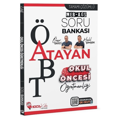 Hoca Kafas� �ABT MEB-AGS Okul �ncesi ��retmenli�i Atayan Soru Bankas� ��z�ml� - �mer Ekici Hoca Kafas� Yay�nlar�