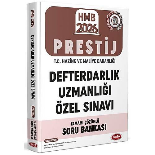 Data 2026 Hazine ve Maliye Bakanl��� Defterdarl�k Uzmanl��� �zel S�nav� Soru Bankas� Data Yay�nlar�