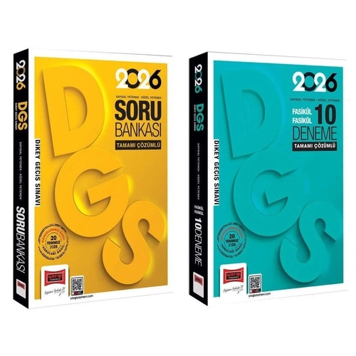 Yarg� 2026 DGS Soru Bankas� + 10 Deneme 2 li Set Yarg� Yay�nlar�