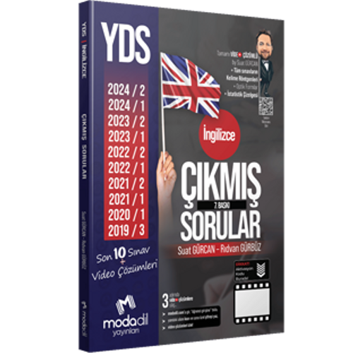 Modadil Yaynlar YDS ngilizce km Sorular Son 10 Snav-Suat Grcan-Rdvan Ylmaz
