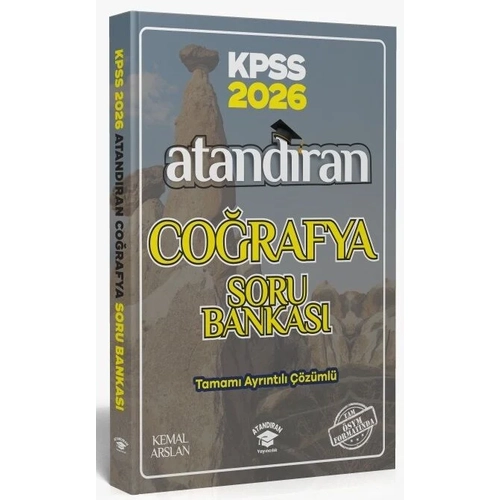 Atandran 2026 KPSS Corafya Soru Bankas zml - Kemal Arslan Atandran Yaynclk