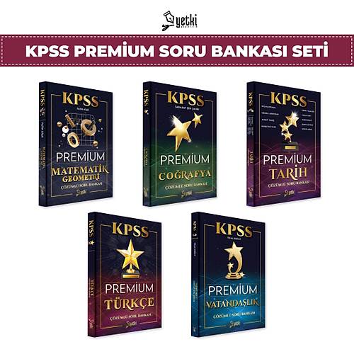 Yetki Yay�nc�l�k Kpss G.K ve G.Y Premium Soru Bankas� Seti 2026