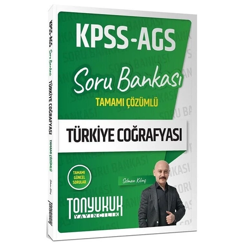 Tonyukuk 2026 KPSS MEB-AGS T�rkiye Co�rafyas� Soru Bankas� ��z�ml� - Selman K�l�n� Tonyukuk Yay�nc�l�k