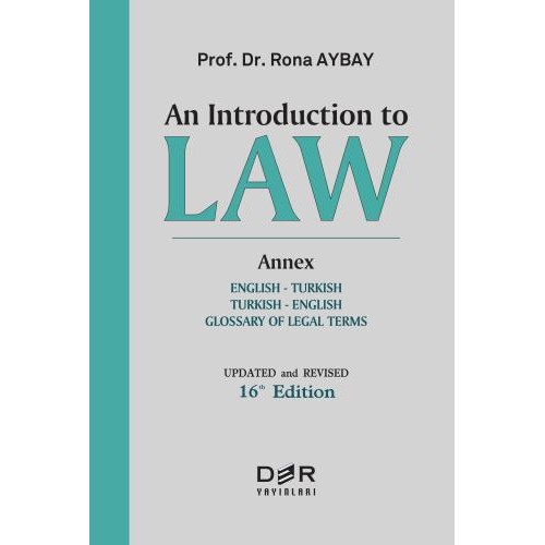 Der Yaynlar An Introduction To Law (Hukuka Giri) Rona Aybay
