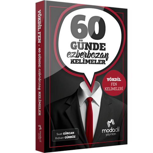 Modadil Yay�nlar� Y�KD�L Fen Bilimleri 60 G�nde Ezberbozan Kelimeler/Suat G�RCAN, R�dvan G�RB�Z