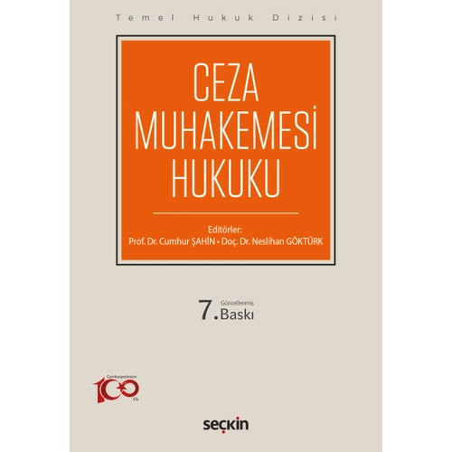 Sekin Yaynevi Ceza Muhakemesi Hukuku Temel Hukuk Dizisi (Cumhur ahin)