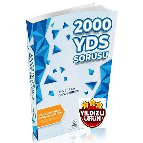 YDS 2000 Sorusu Bankası-Ahmet Akın