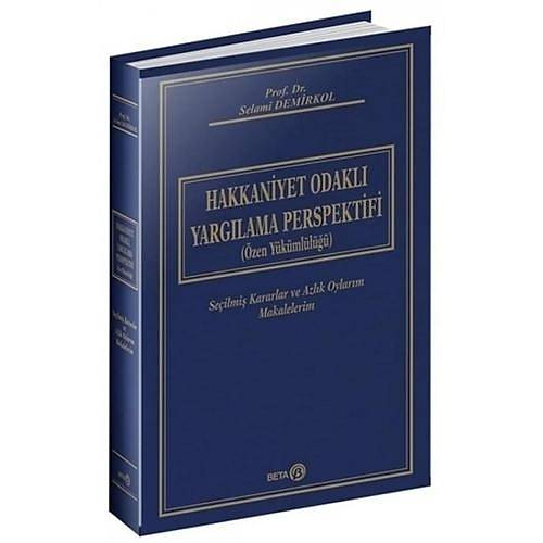 Beta Yaynlar Hakkaniyet Odakl Yarglama Perspektifi - Selami Demirkol