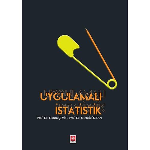 Ekin Yay�nevi Uygulamal� �statistik (Osman �evik,Mustafa �zkan)