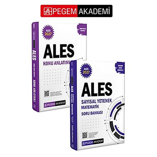 Pegem Yay�nlar� 2027 ALES Konu + Soru Bankas� 2 li Set