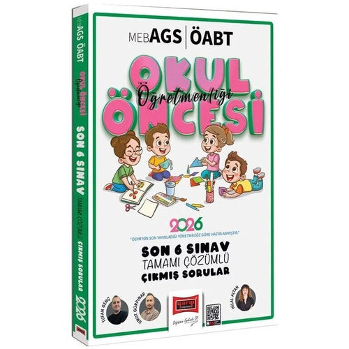 Yarg 2026 ABT MEB-AGS Okul ncesi retmenlii km Sorular Son 6 Snav zml - Tufan Gen Yarg Yaynlar