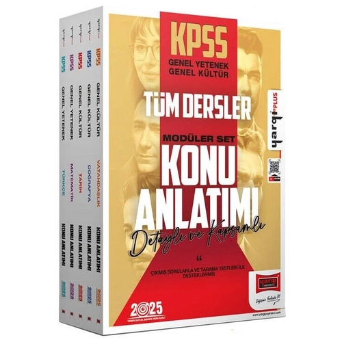 Yarg 2025 KPSS Genel Yetenek Genel Kltr Konu Anlatml Modler Set Yarg Yaynlar