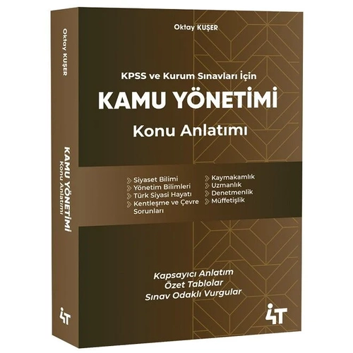 4T Yay�nlar� KPSS A Grubu Kaymakaml�k Kamu Y�netimi Konu Anlat�m� 4T Yay�nlar�