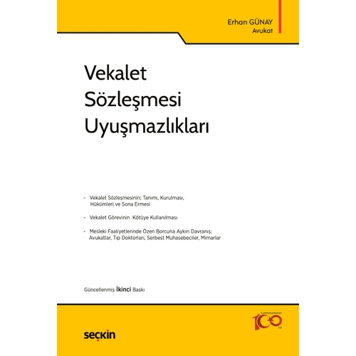 Sekin Yaynevi Vekalet Szlemesi Uyumazlklar (Erhan Gnay)