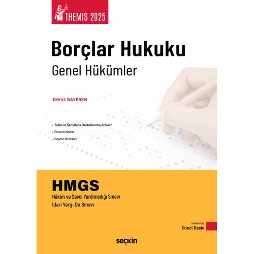THEMIS Borlar Hukuku Genel Hkmler Konu Kitab (Deniz Bayeren)