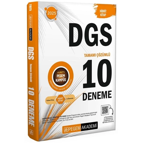 Pegem 2025 DGS 10 Deneme Tamam zml